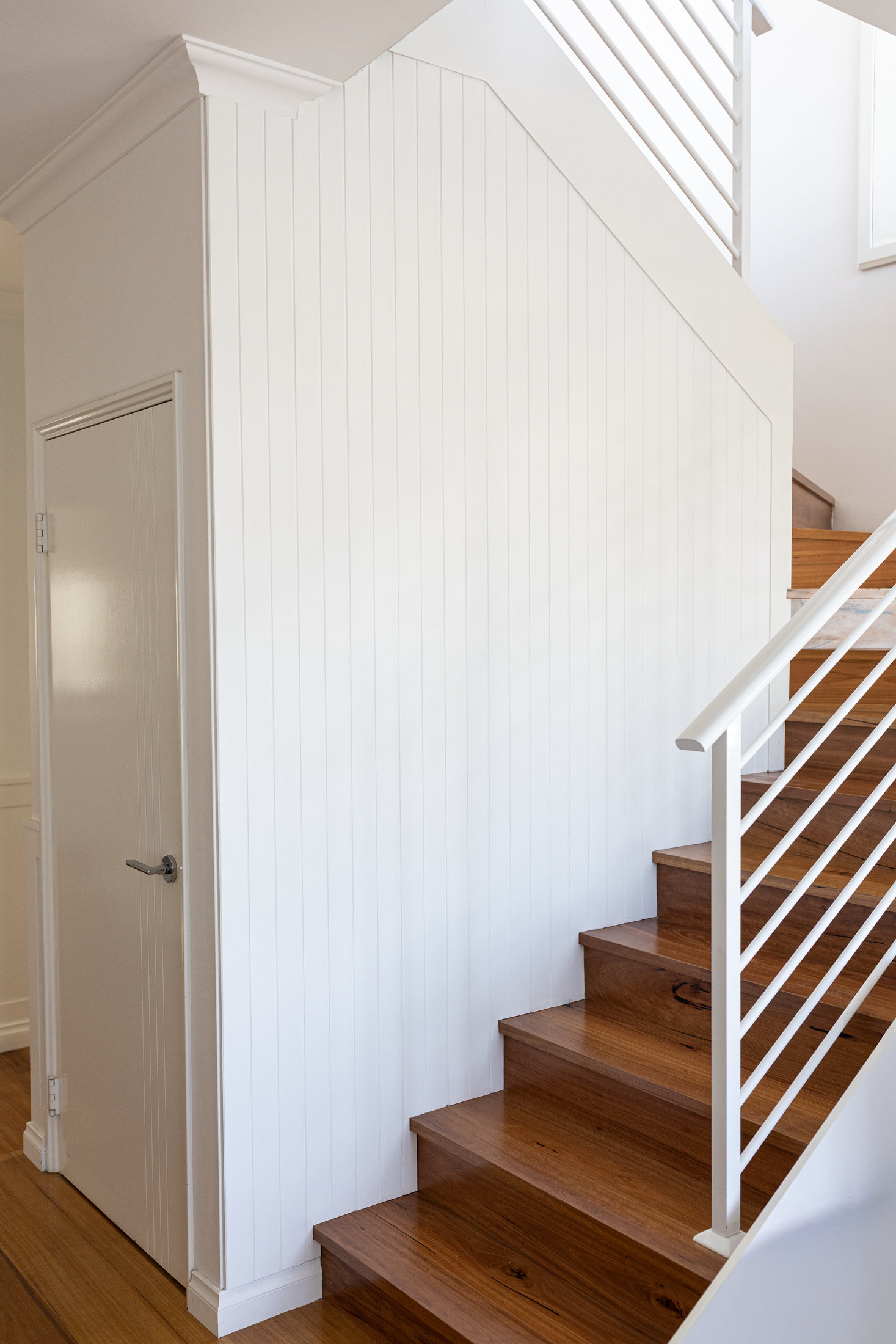 VJ stairwell feature wall