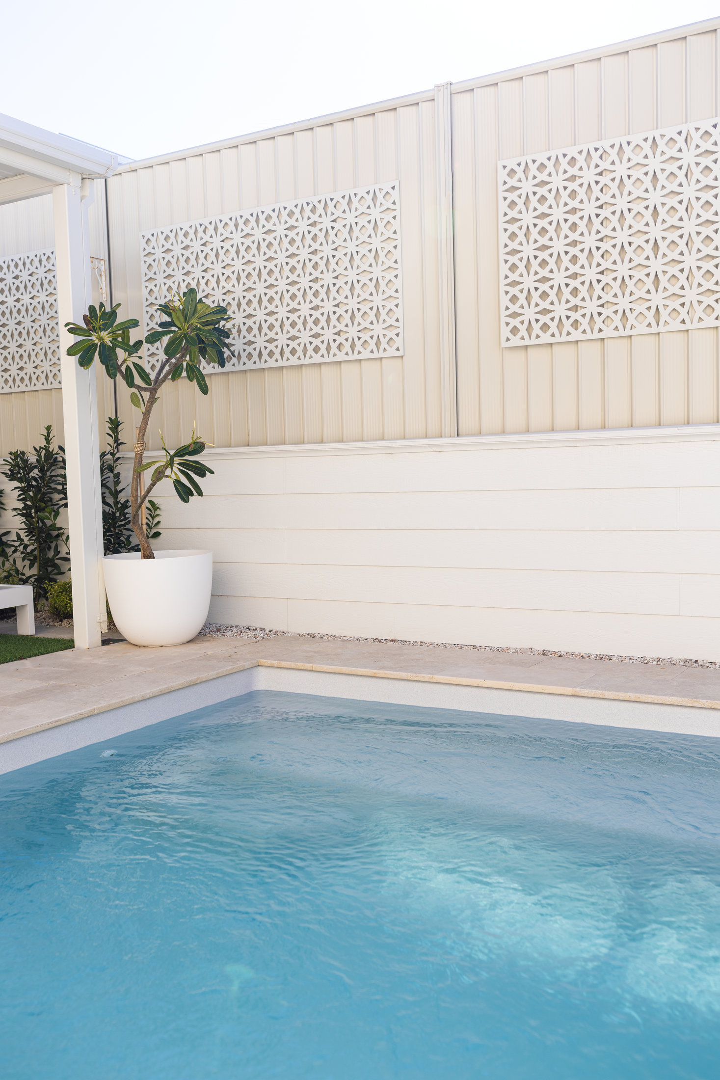 Privacy screen and cladding