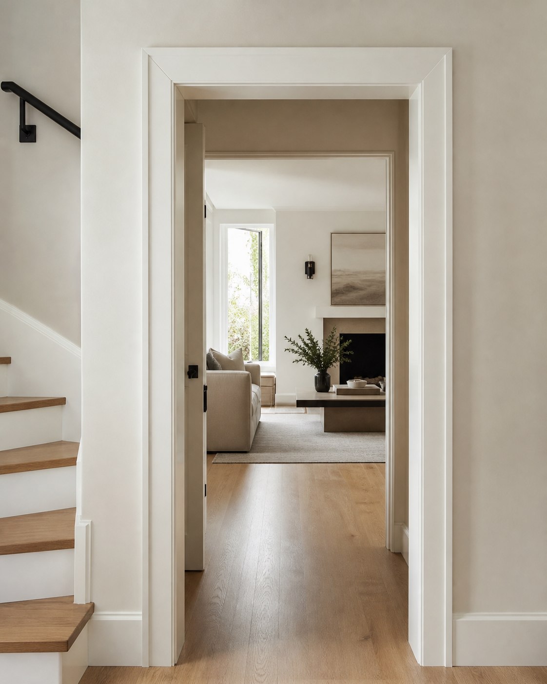 Premium doorway architrave detail